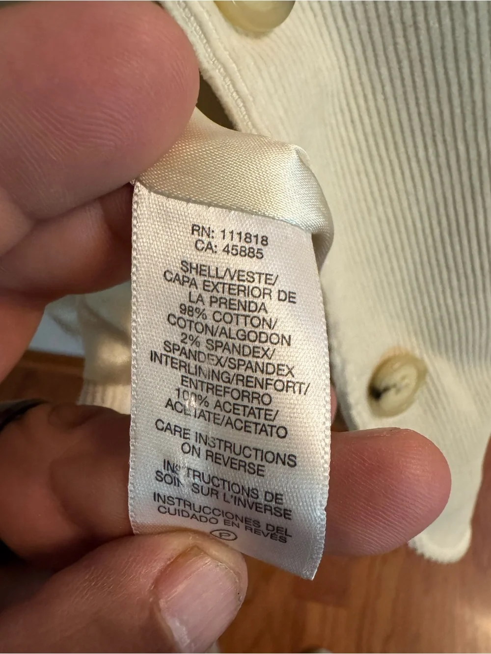 Michael Kors lightweight cream